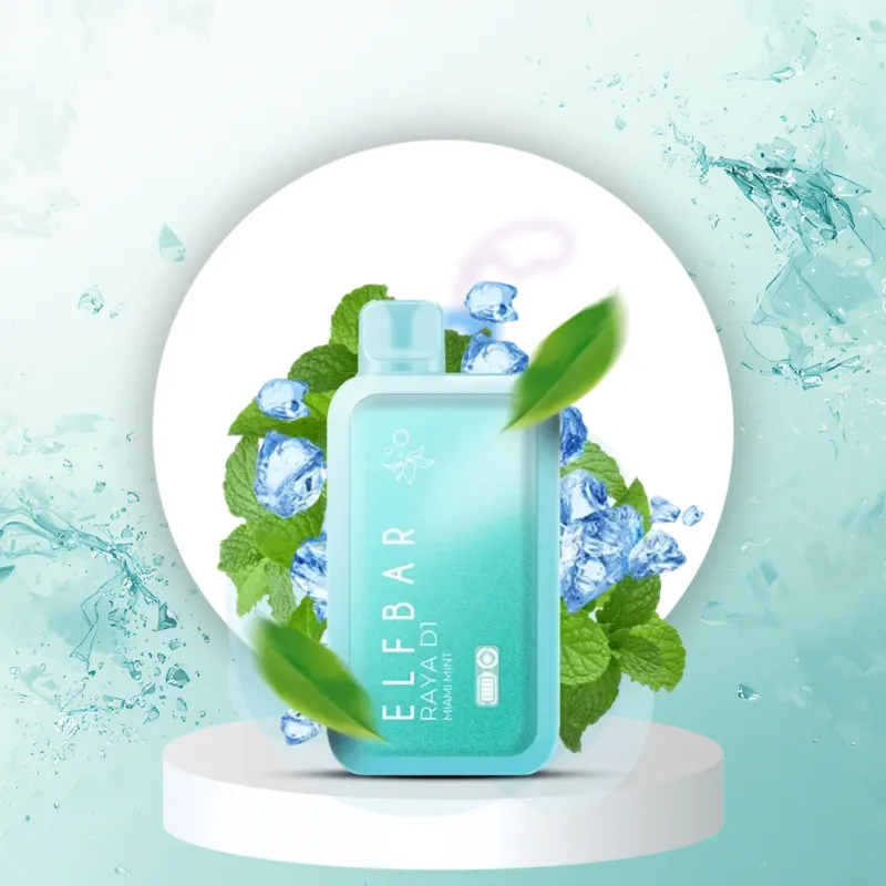 Elf Bar Raya D1 13000puffs- Miami Mint
